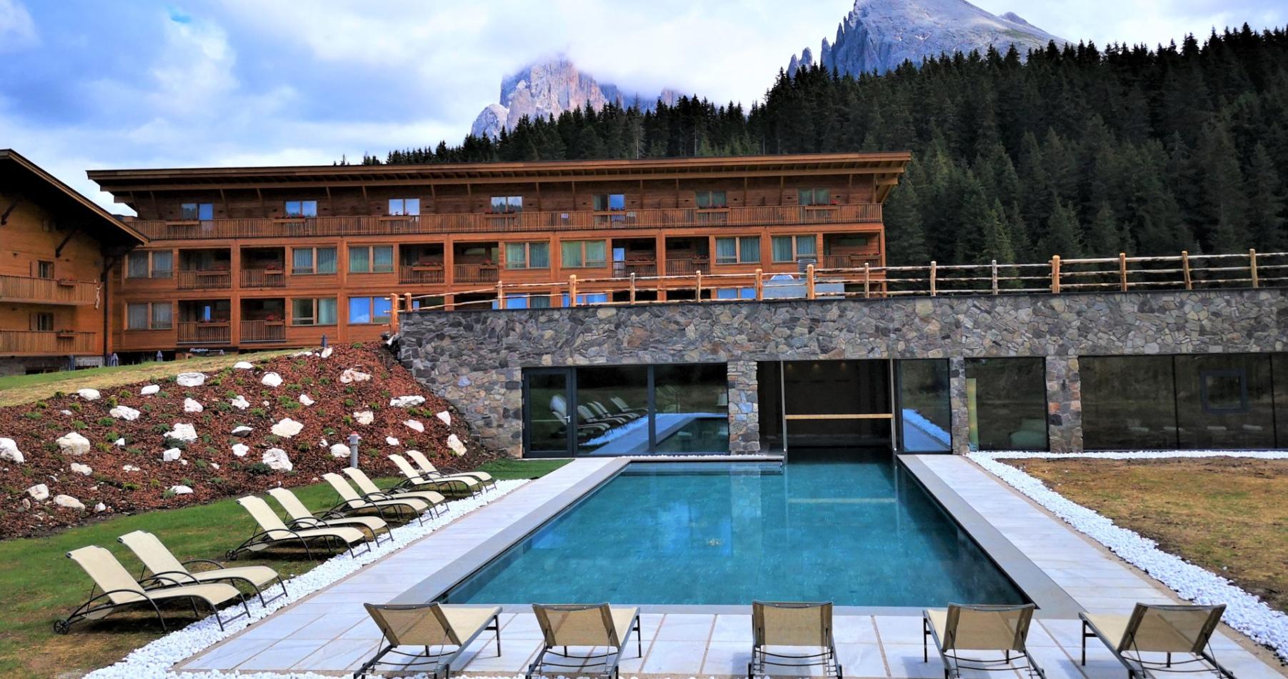 Hotel with spa on the Alpe di Siusi