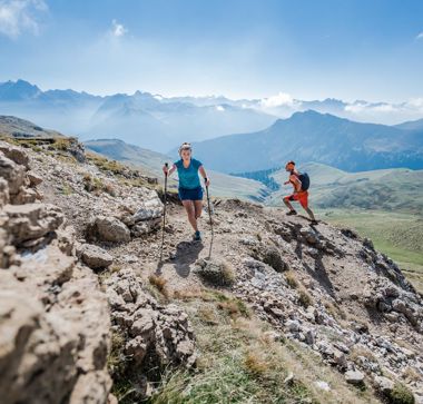 Wandern auf der Seiser Alm