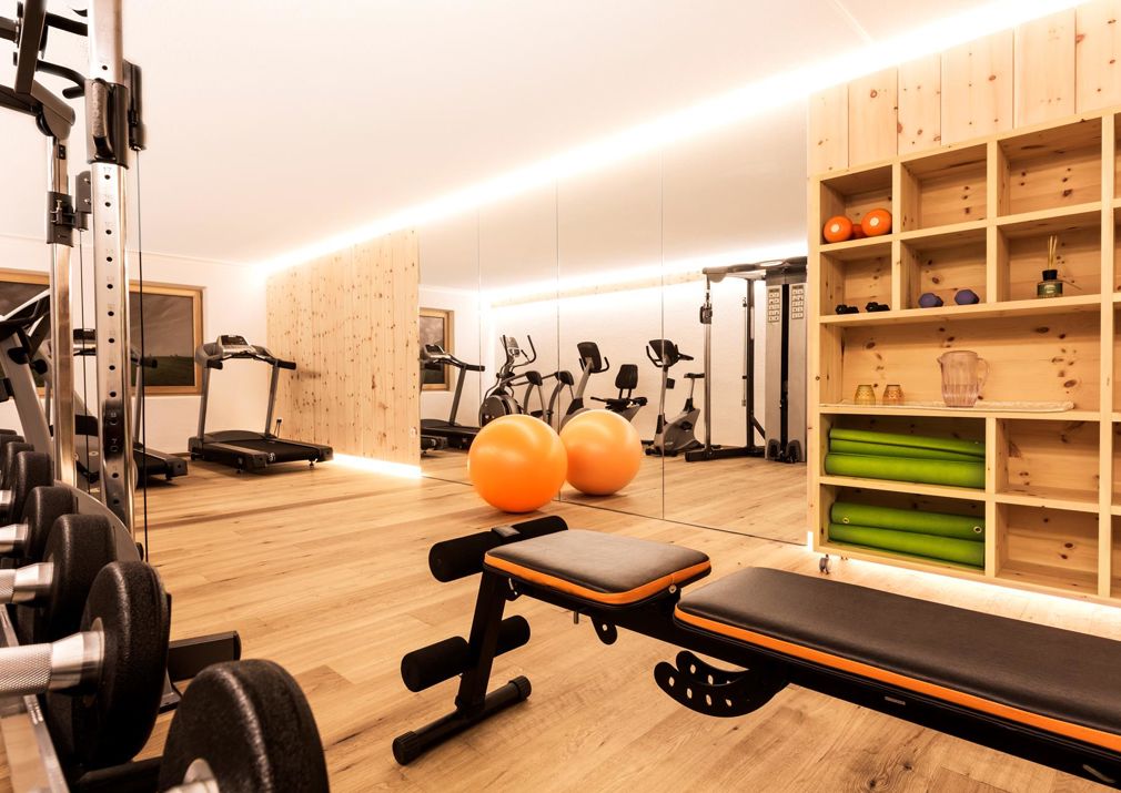 The fitness room of our wellness hotel on the Seiser Alm