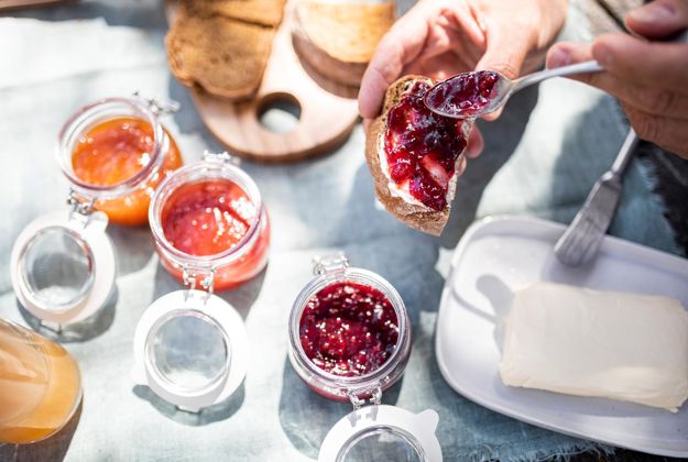 Products from the Alpine pasture for your breakfast