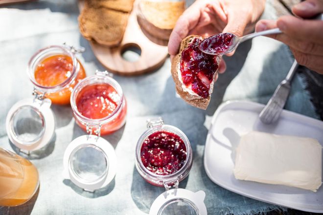 Prodotti dall'alpeggio a colazione