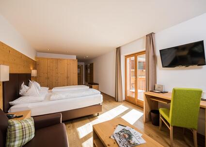 Das Doppelzimmer Molignon mit Balkon