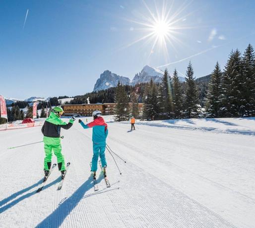 Sporthotel Floralpina sulla pista da sci