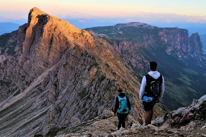 Active vacation in South Tyrol: hiking and mountain climbing on the Seiser Alm